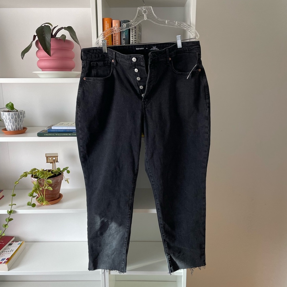 NWT High-Rise Curvy O.G. Straight Secret-Smooth Pockets
